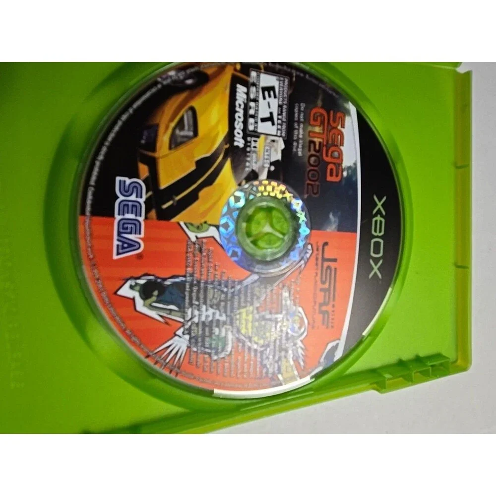 JSRF Jet Set Radio / SEGA GT 2002 (Microsoft Xbox, 2002) Complete With Manuals